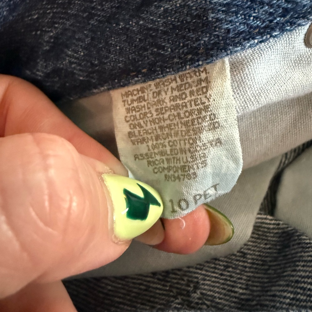 Vintage Lee Jeans Blue Denim - Picture 11 of 11